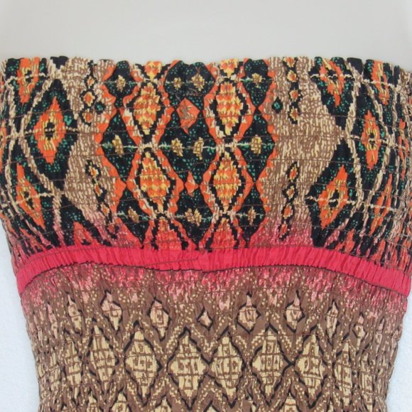 She's Cool Strapless Summer Dress Size XL - Picture 5 of 8